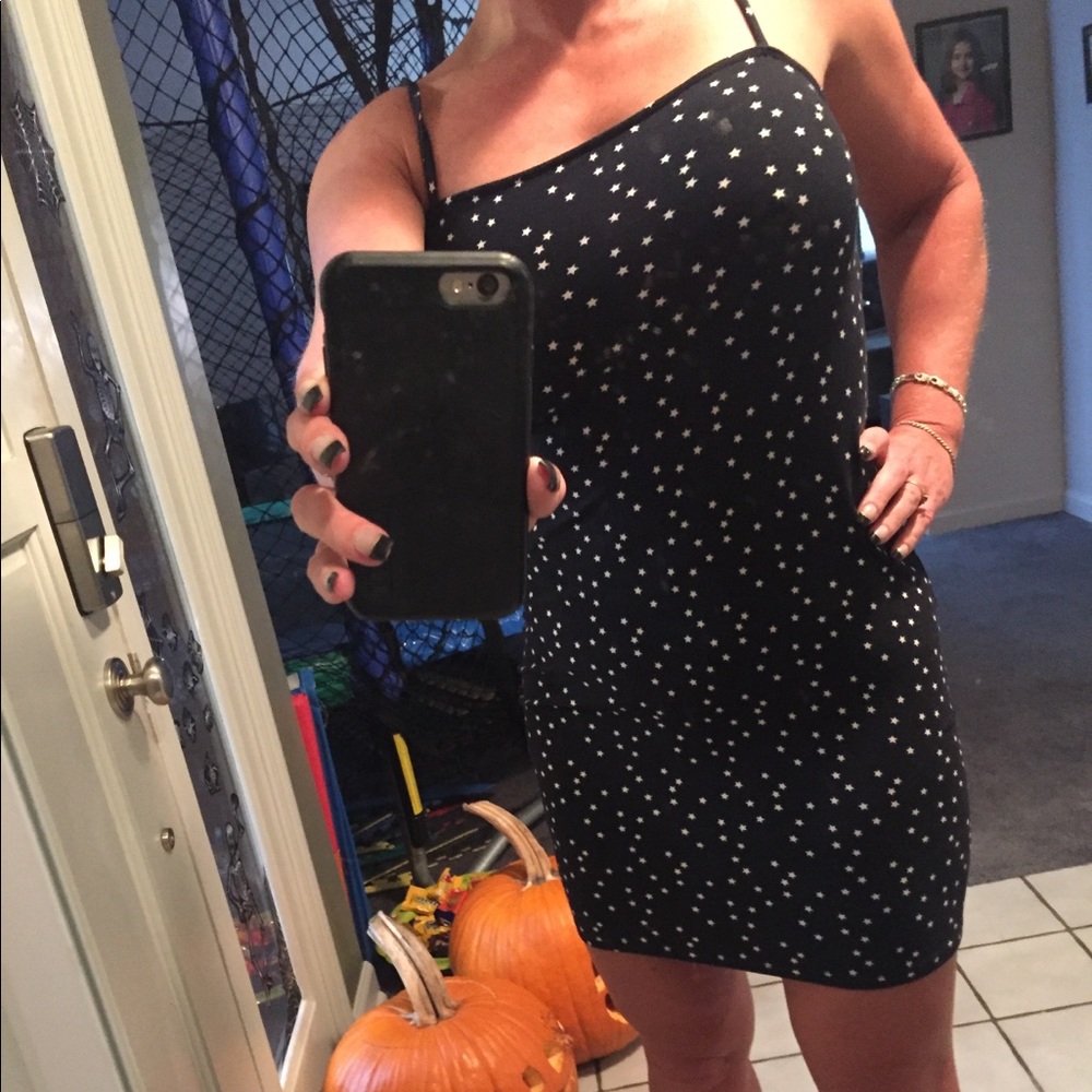 Dark blue mini dress by Forever 21